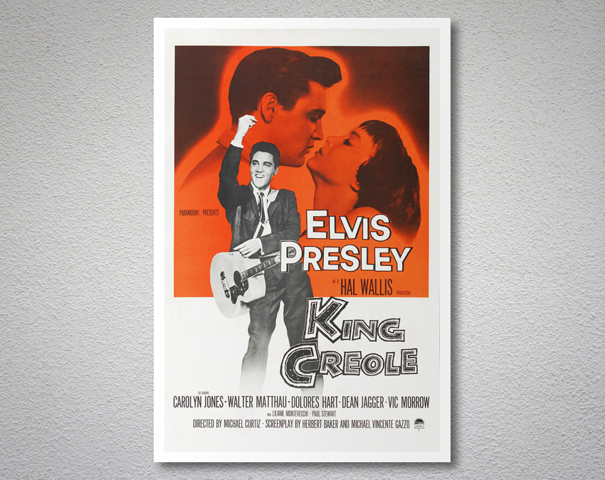 Elvis Presley King Creole Repro Film POSTER 