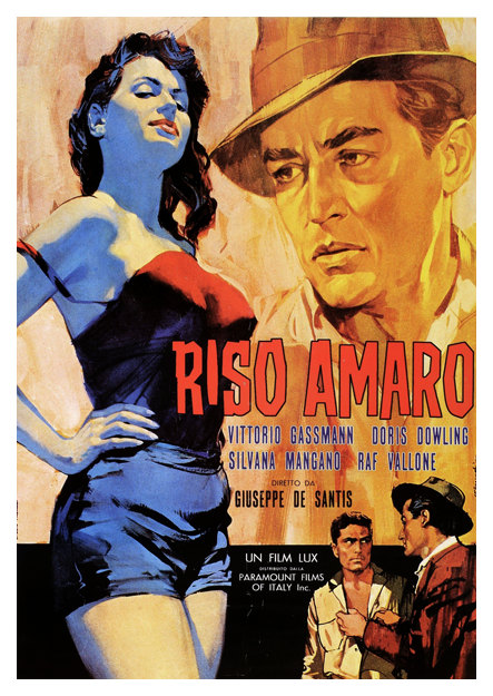 Riso Amaro Vintage Movie Poster – Vittorio Gassman, Silvana Mangano | Arty  Posters
