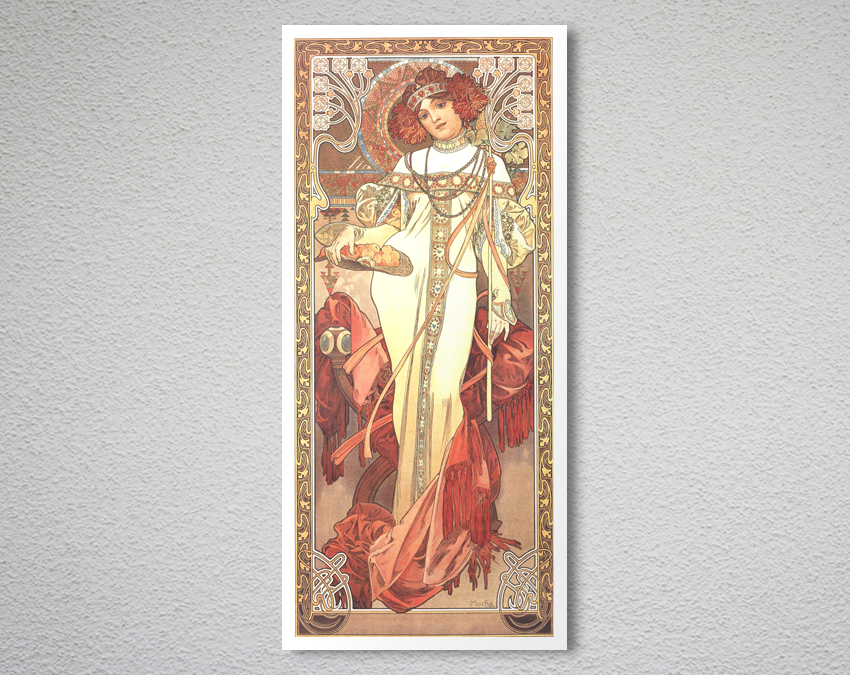 The Art Series; La Musique by Alphonse Mucha Vintage Poster | Arty Posters